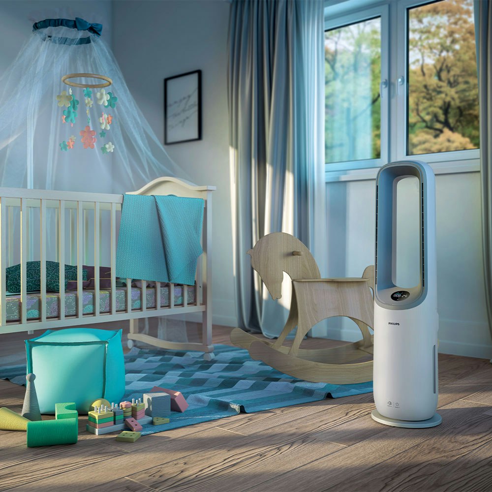 Philips 7000 Series 2-in-1 Air Purifier and Fan Lifestyle 2