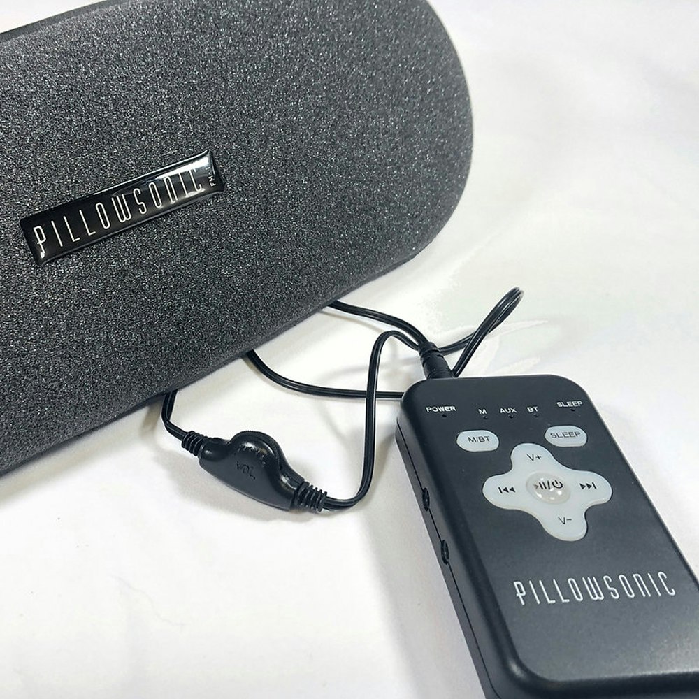 Pillowsonic Bluetooth Under Pillow Speaker with Volume Control