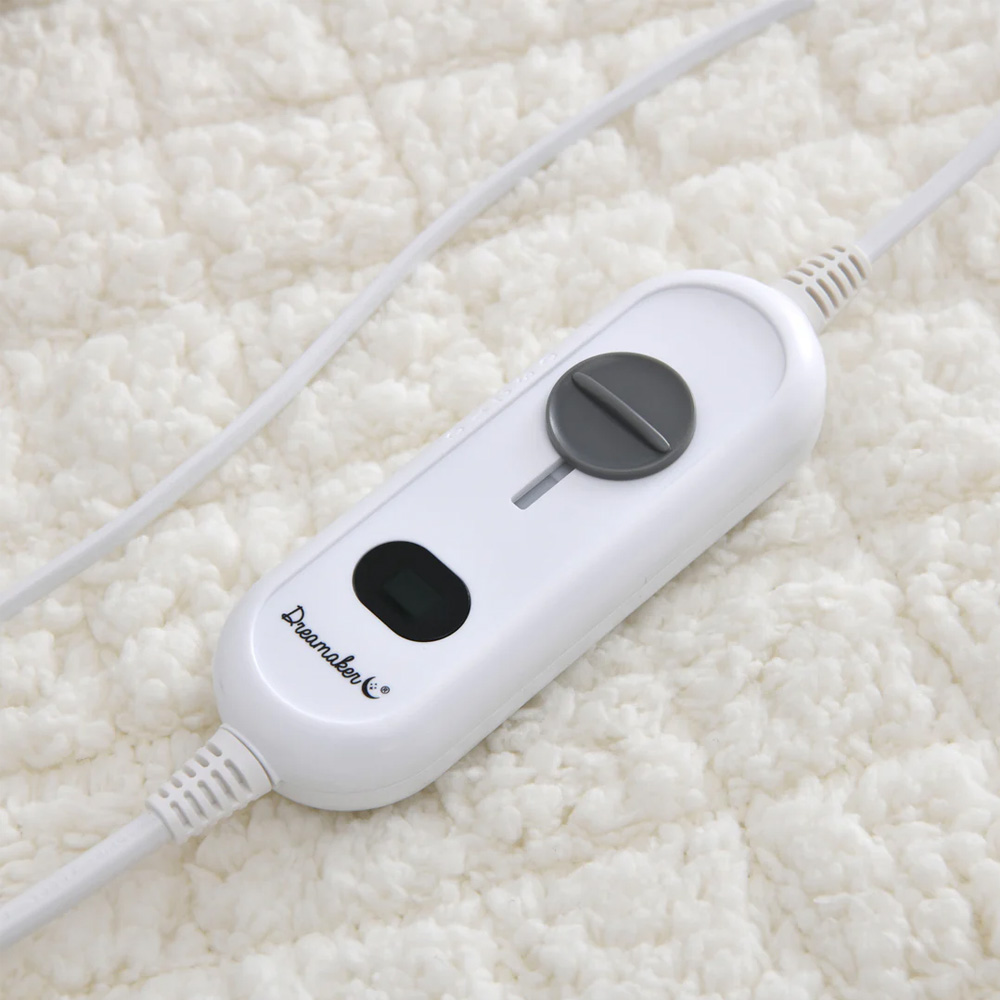 Dreamland fleece electric blanket best sale