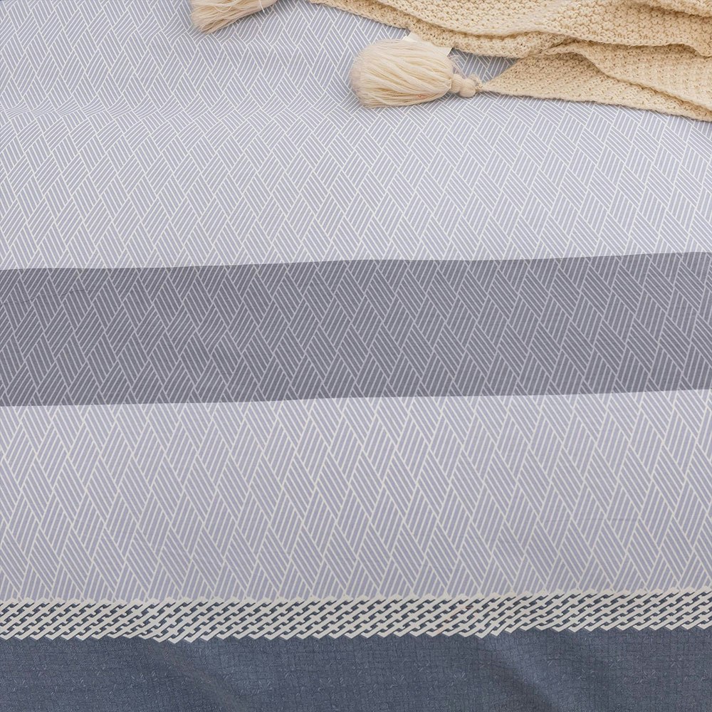 Dreamaker Portofino Stripe 100% Cotton Quilt Cover Set 6