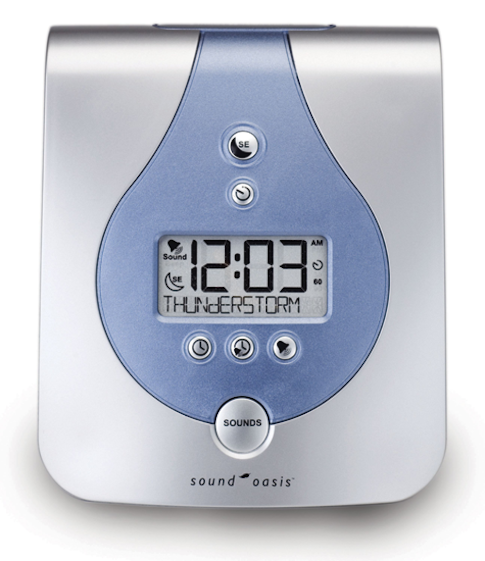 Sound Oasis S 650 with Tinnitus Sound Card - White Noise Machine  Front