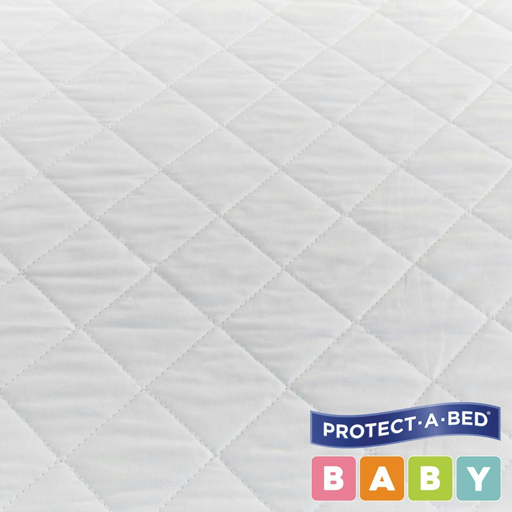 Protect A Bed Cotton Quilted Fitted Bassinet Mattress Protector Material