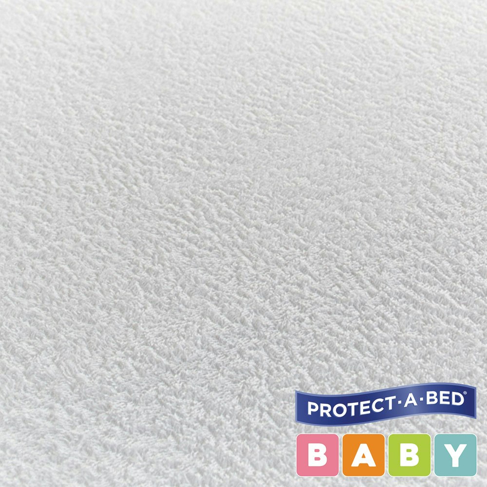 Protect A Bed Cotton Terry Fitted Cot Mattress Protector Material