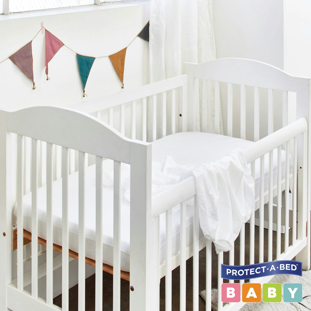 Protect A Bed Tencel Fitted Cot Mattress Protector Cot