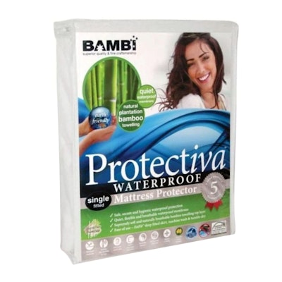 Bambi Protectiva Waterproof Bamboo Towelling Mattress Protector