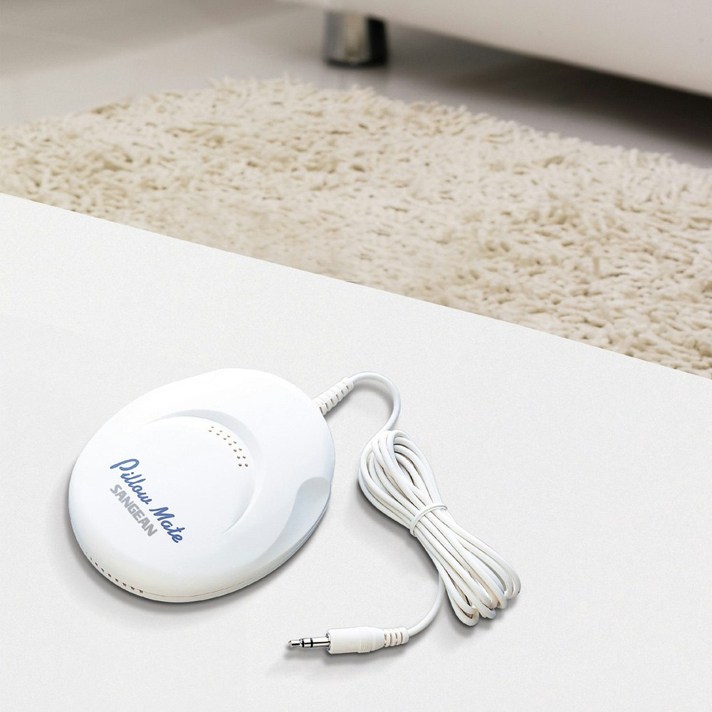 Sangean Pillow Speaker On Bed 2