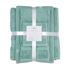 Algodon St Regis 5 Piece Cotton Bath Towel Set Marine