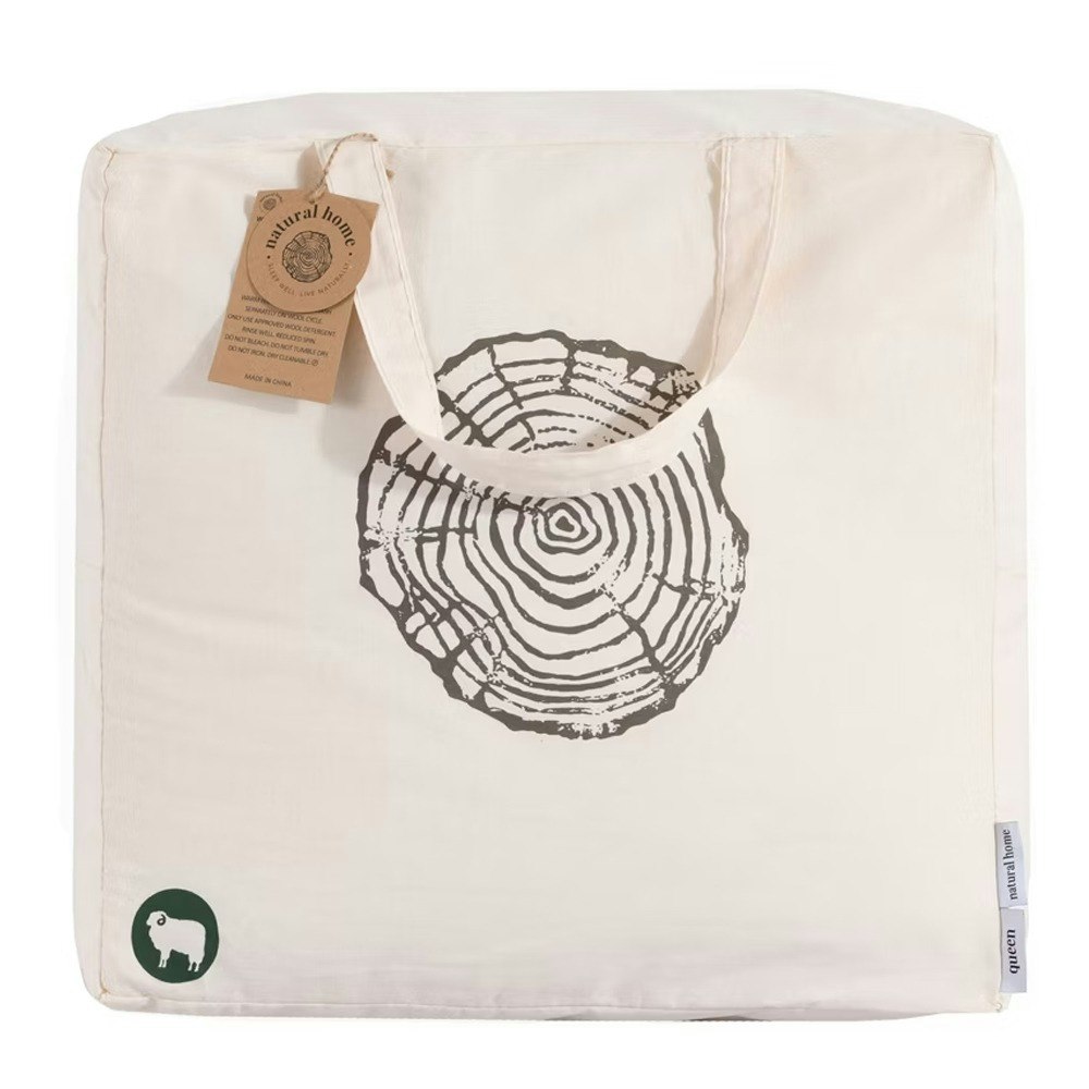 Natural Home All Season Reversible Wool Underlay Packaging