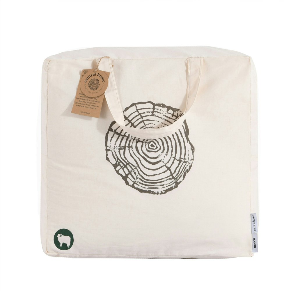 Natural Home All Season Reversible Wool Underlay