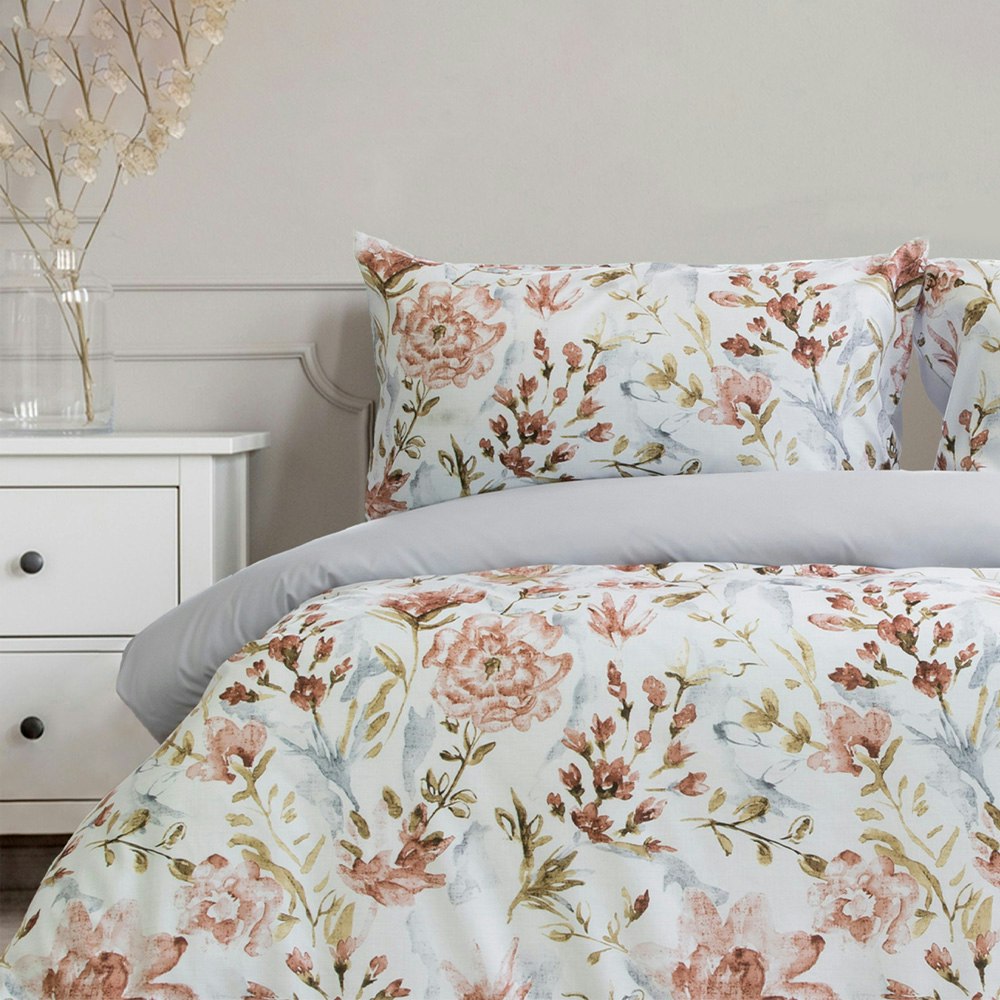 Ardor Boudoir Rhea Printed Microfibre Quilt Cover Set 2