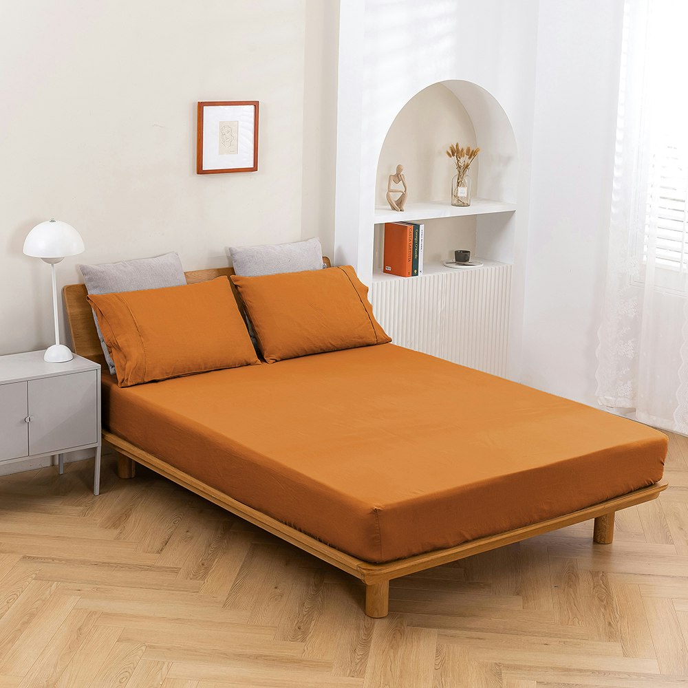 Natural Home Vintaged Hemp Sheet Set