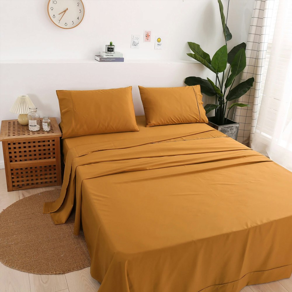 Serene 400TC Bamboo Cotton Blend Sateen Sheet Set