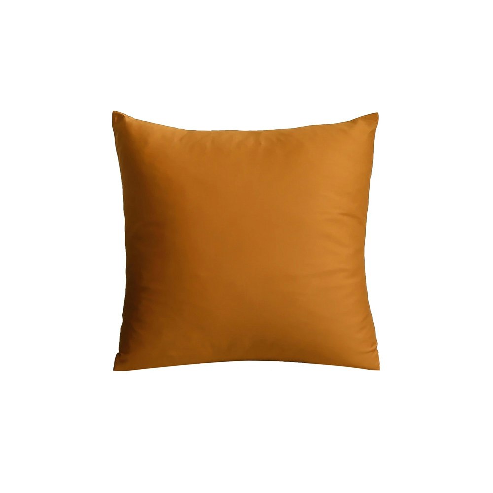 Serene 400TC Bamboo Cotton Blend Sateen Euro Pillowcase Rust