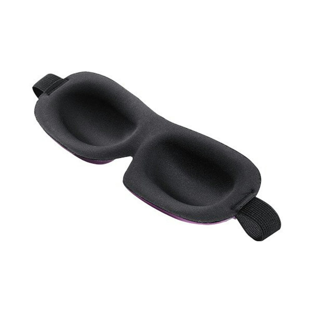 Bucky 40 Blinks Black Dots Sleep Mask Contoured
