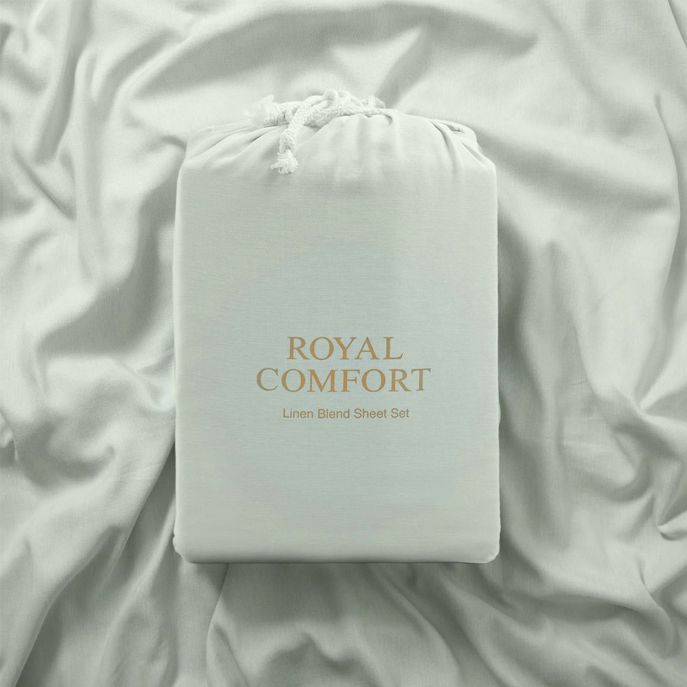 Royal Comfort Ultra Soft Linen Blend Sheet Set Sage Green