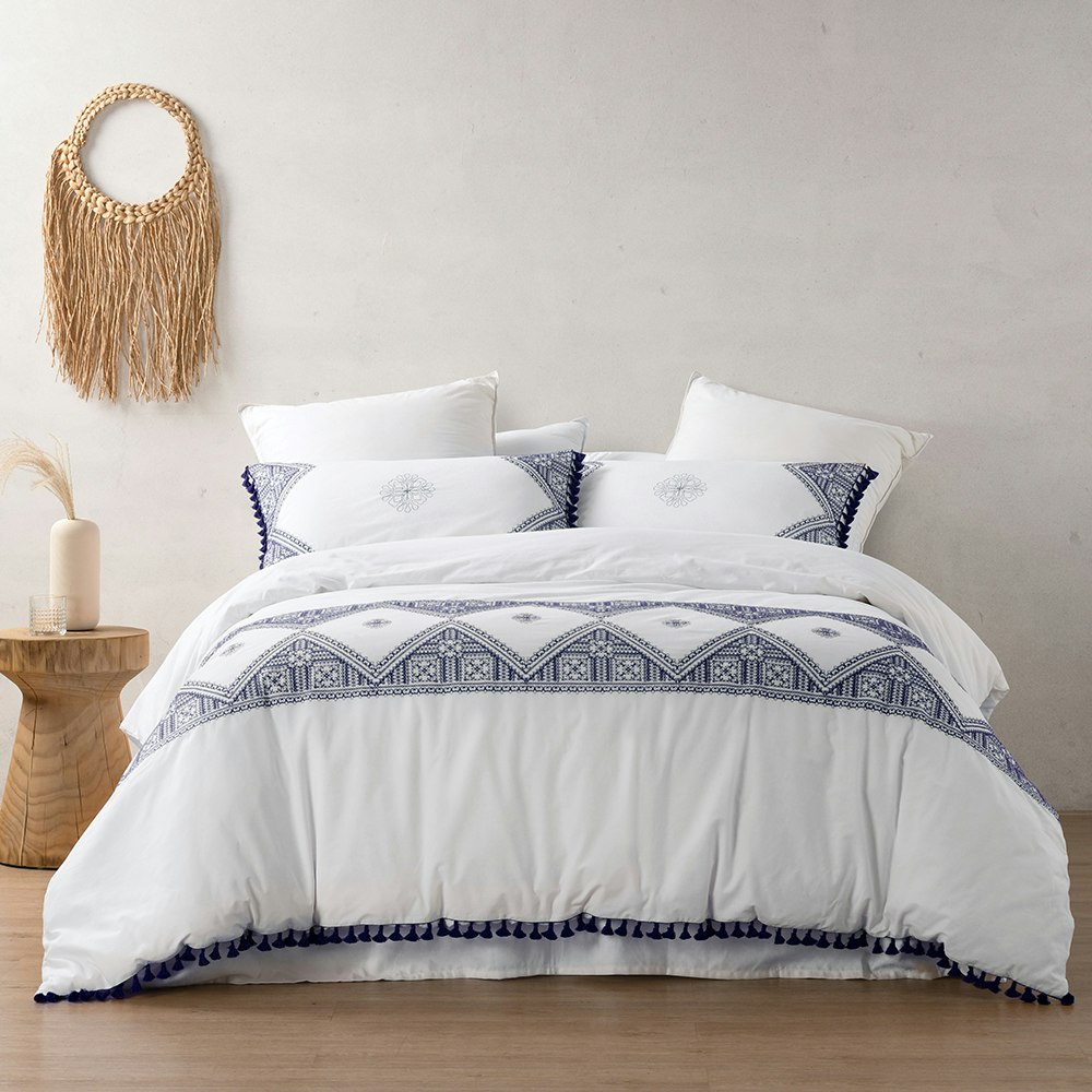 Dreamaker Liberty 100% Cotton Quilt Cover Set