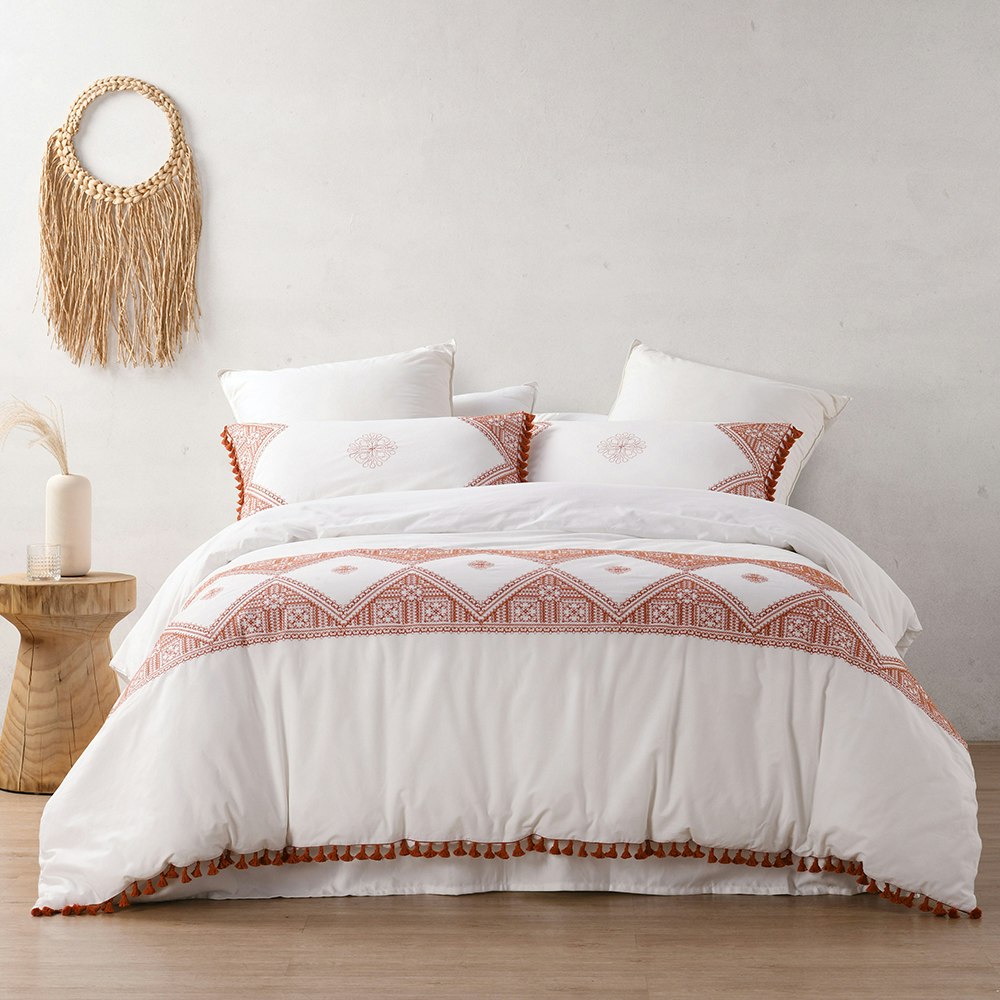 Dreamaker Liberty 100% Cotton Quilt Cover Set