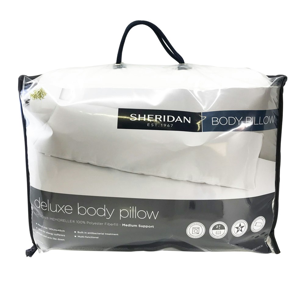 Sheridan Deluxe Body Pillow Packaging