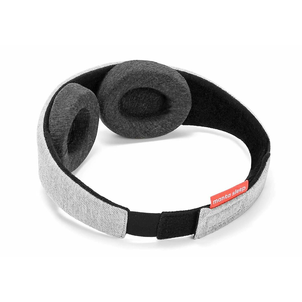 Manta Adjustable Blackout Sleep Mask Lifestyle Top View
