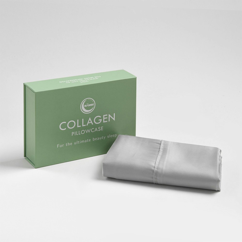 Bambi Collagen Tencel Pillowcase Silver