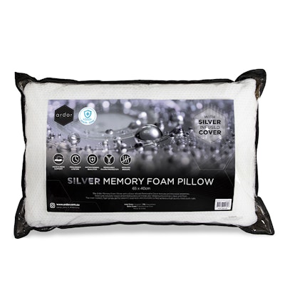 Ardor Home Silver Infused Memory Foam Pillow