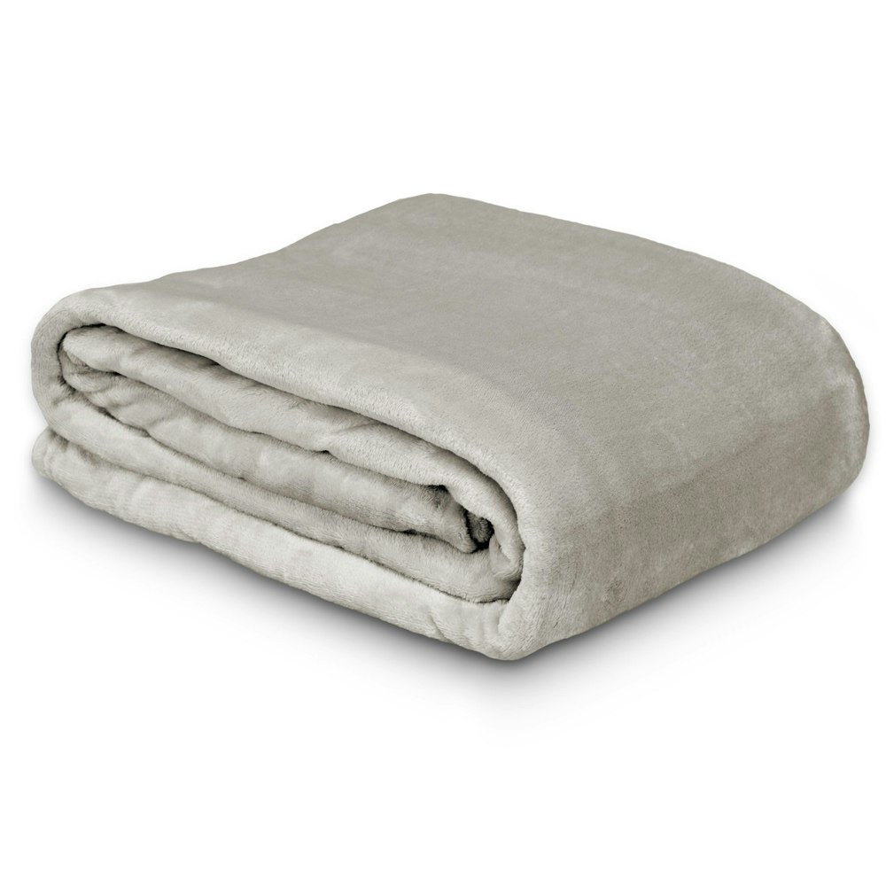 Apartmento Kaya Flannel Blanket Silver