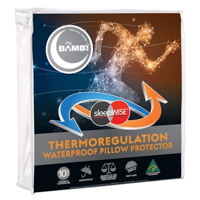 Bambi SleepWise Thermoregulation Waterproof Pillow Protector