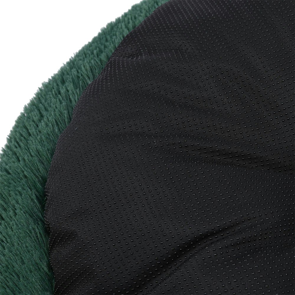 Charlie's Snookie Hooded Pet Bed in Faux Fur Eden Green 3