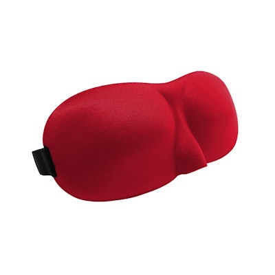 Travel Easy Contoured Spanish Red Sleep Mask smaller