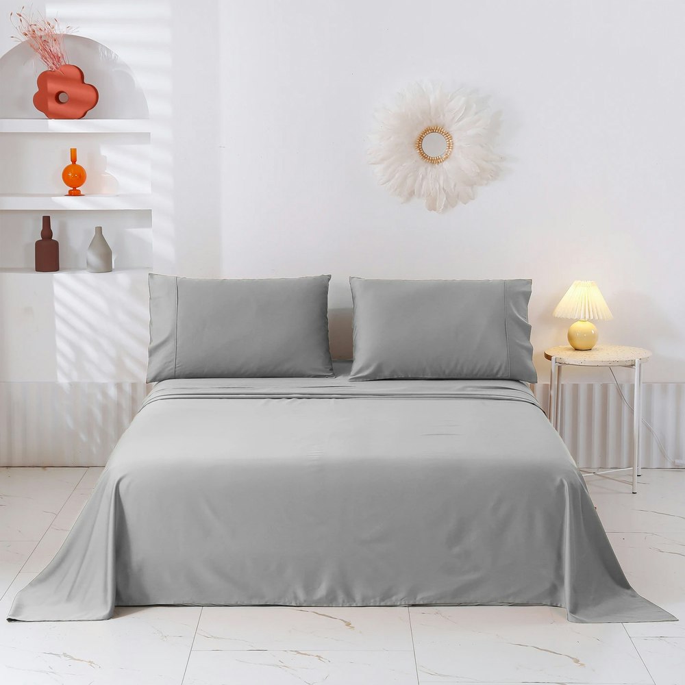 Serene 400TC Bamboo Cotton Blend Sateen Sheet Set