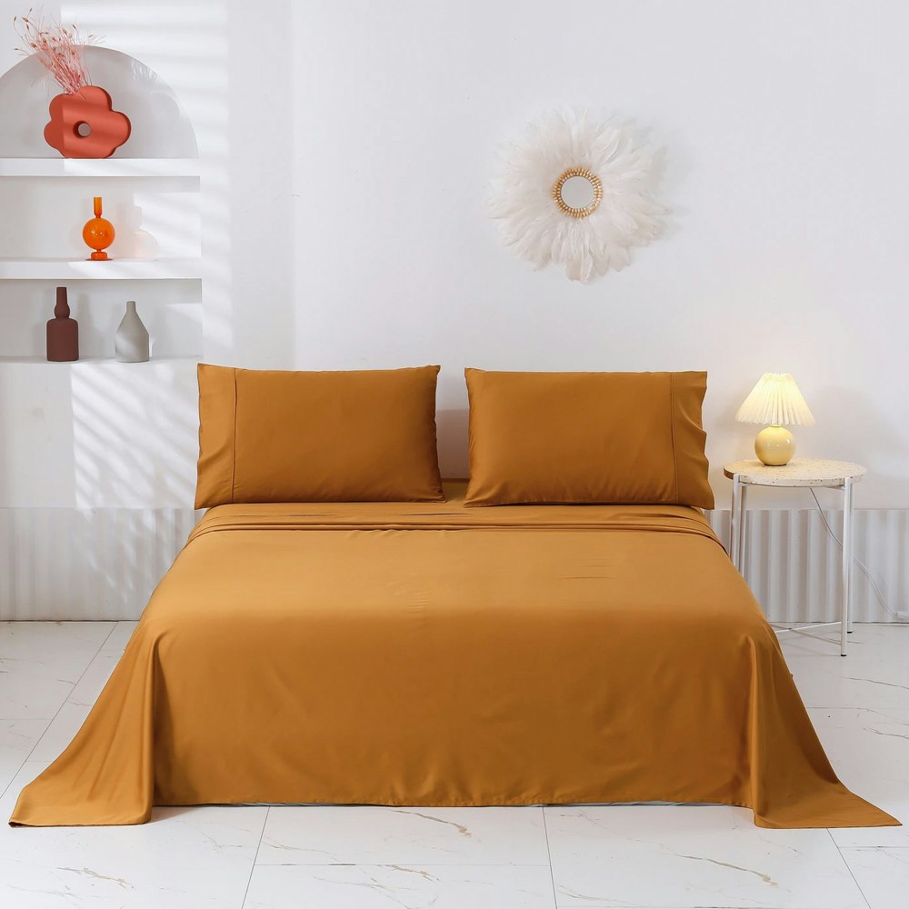 Serene 400TC Bamboo Cotton Blend Sateen Sheet Set