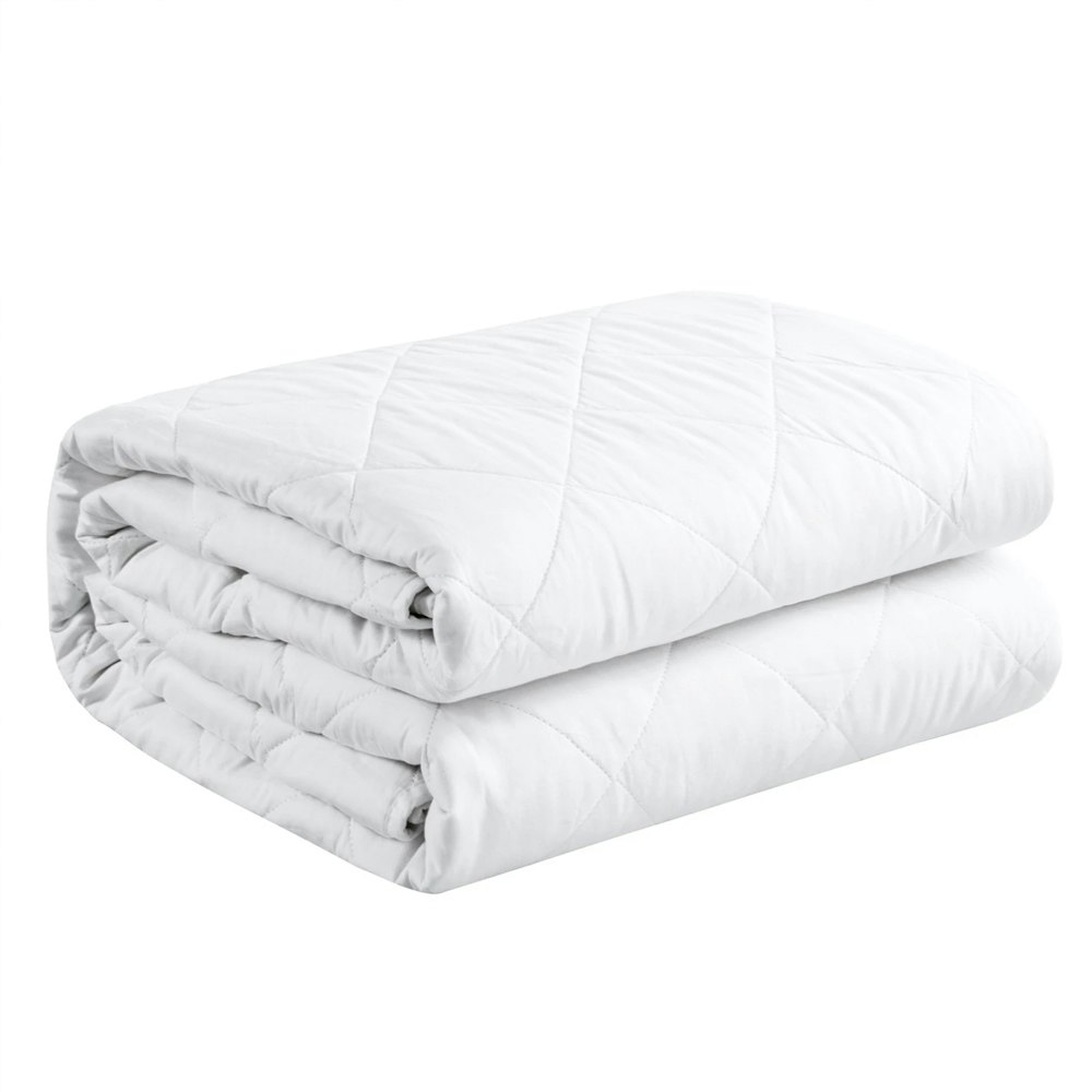 Lightweight Natural Bamboo Cotton Blend Summer Quilt