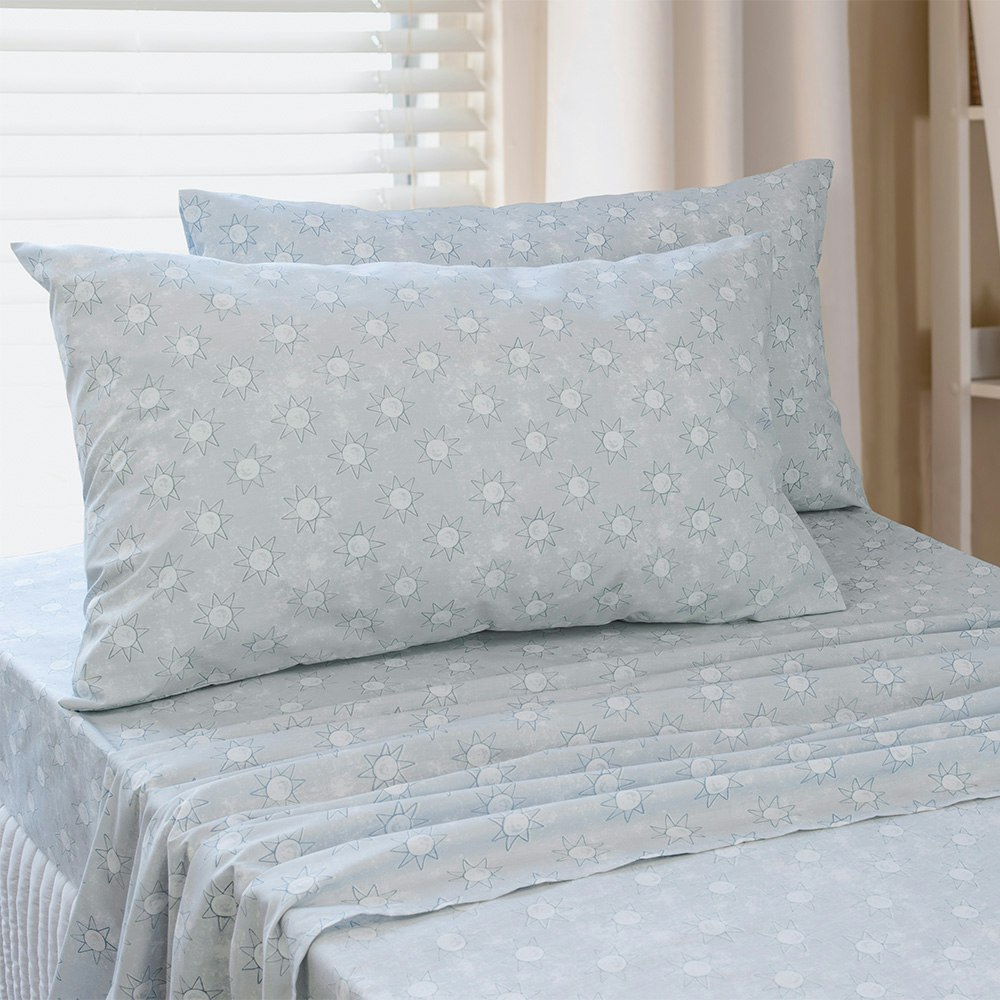 Jelly Bean Kids Suns Printed Sheet Set Blue 1