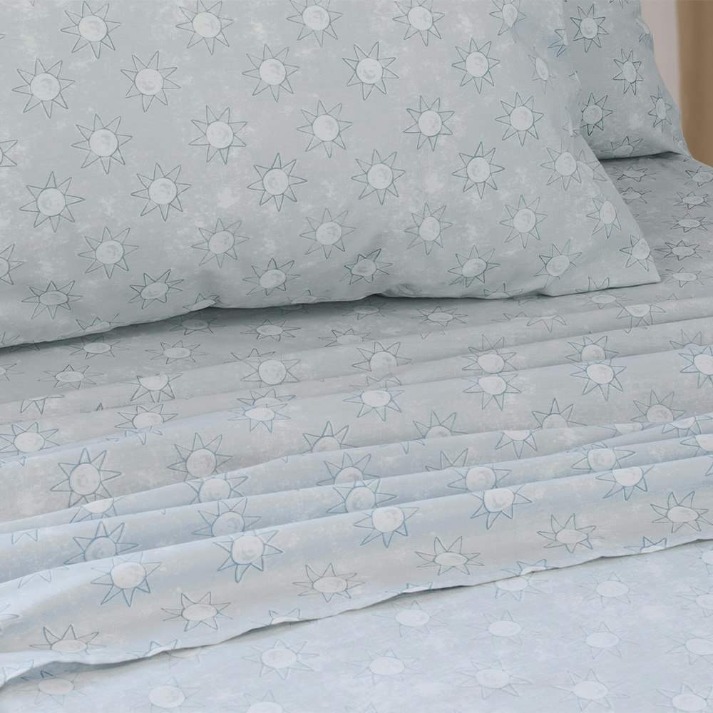 Jelly Bean Kids Suns Printed Sheet Set Blue 3