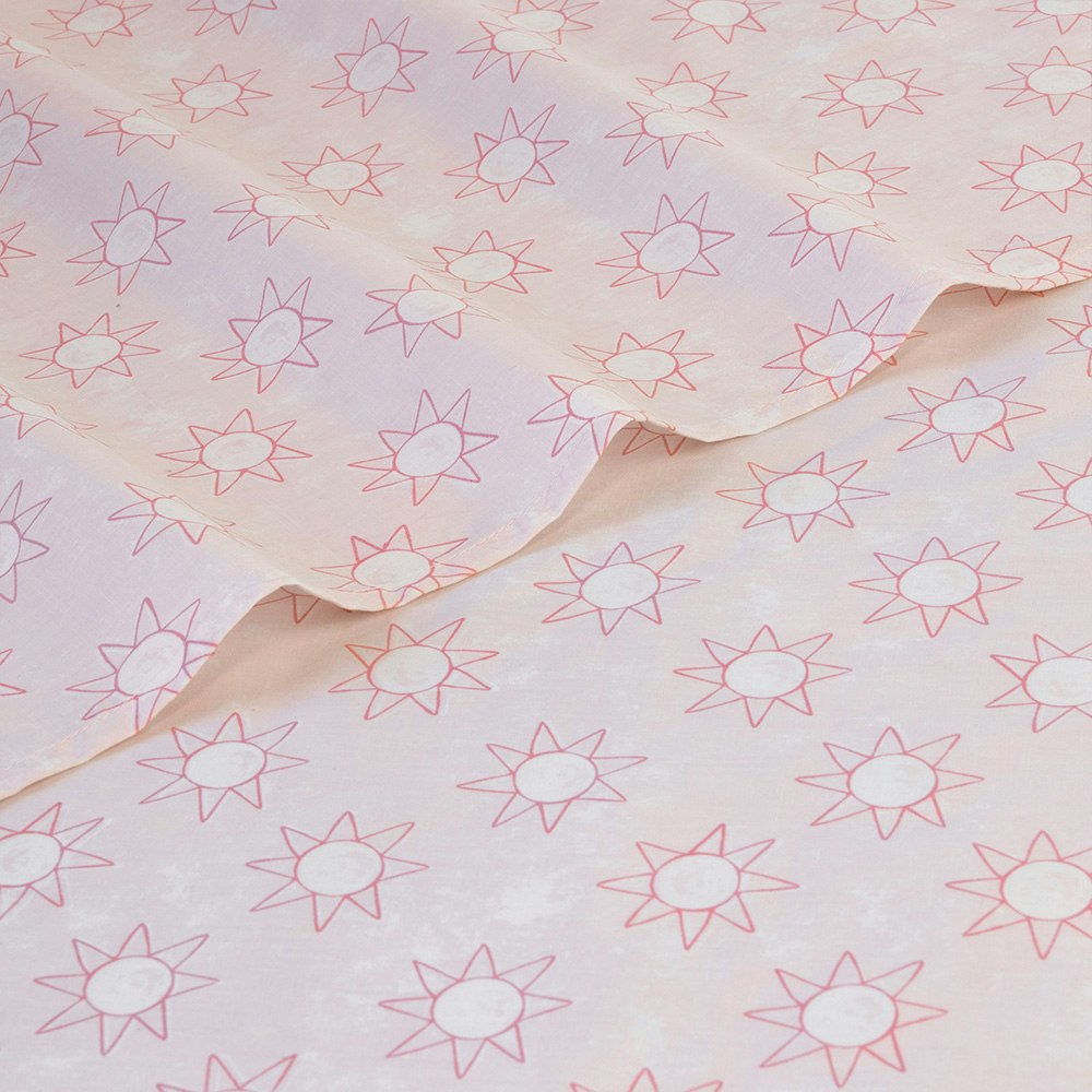 Jelly Bean Kids Suns Printed Sheet Set Pink 3