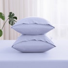 Dreamaker Superfine Washed Microfibre Combo Fitted Sheet Set Lilac
