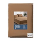 Dreamaker Superfine Washed Microfibre Combo Fitted Sheet Set Rust