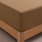 Dreamaker Superfine Washed Microfibre Combo Fitted Sheet Set Rust