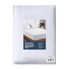 Dreamaker Superfine Washed Microfibre Combo Fitted Sheet Set White