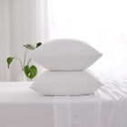 Dreamaker Superfine Washed Microfibre Combo Fitted Sheet Set White