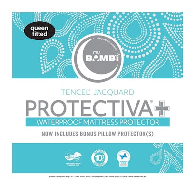 Bambi Protectiva+ Tencel Jacquard Waterproof Mattress Protector