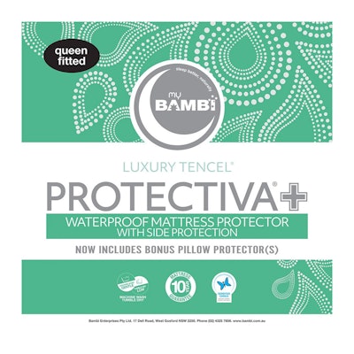 Bambi Protectiva+ Tencel with Side Protection Waterproof Mattress Protector