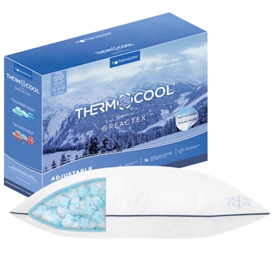 Moonshadow Thermocool Adjustable Cubed Memory Foam Pillow Thumbnail