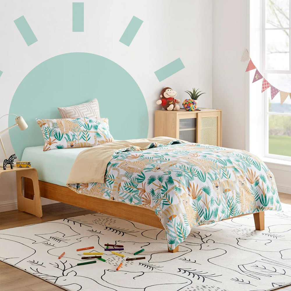 Jack & Ava Tiger Safari Quilt Cover Set