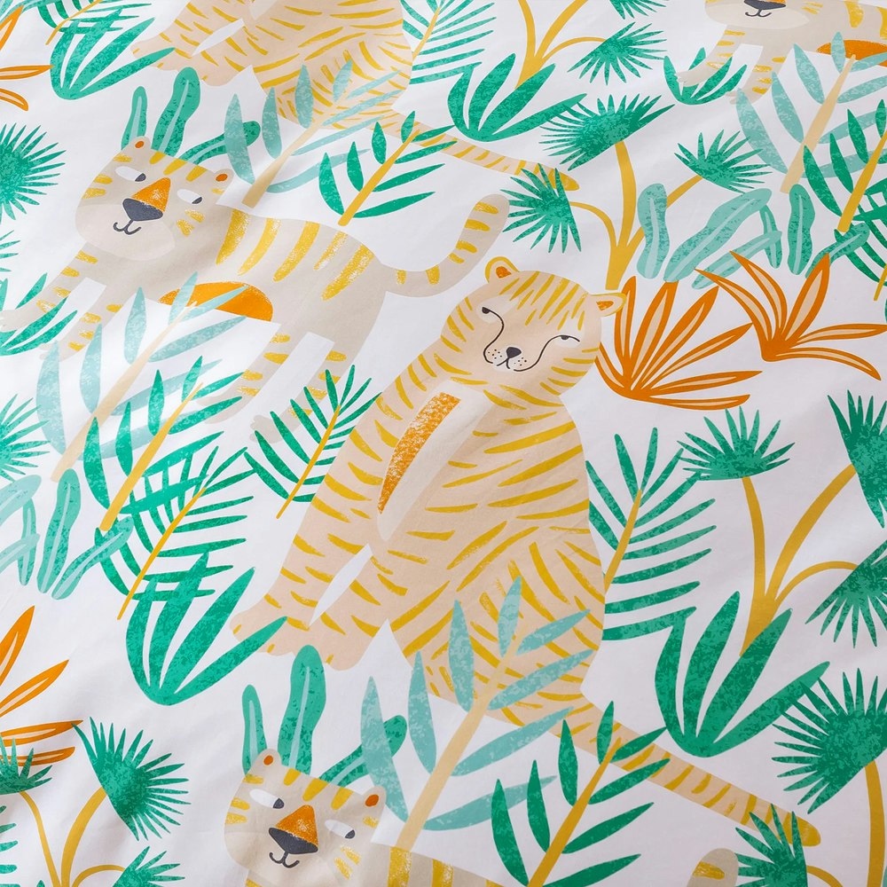 Jack & Ava Tiger Safari Quilt Cover Set