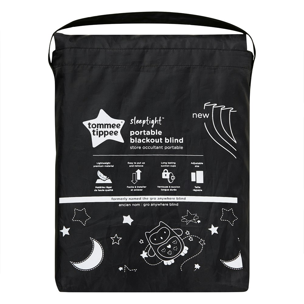 Tommee Tippee Sleepytime Sleeptight Portable Window Blockout Blind Packaging