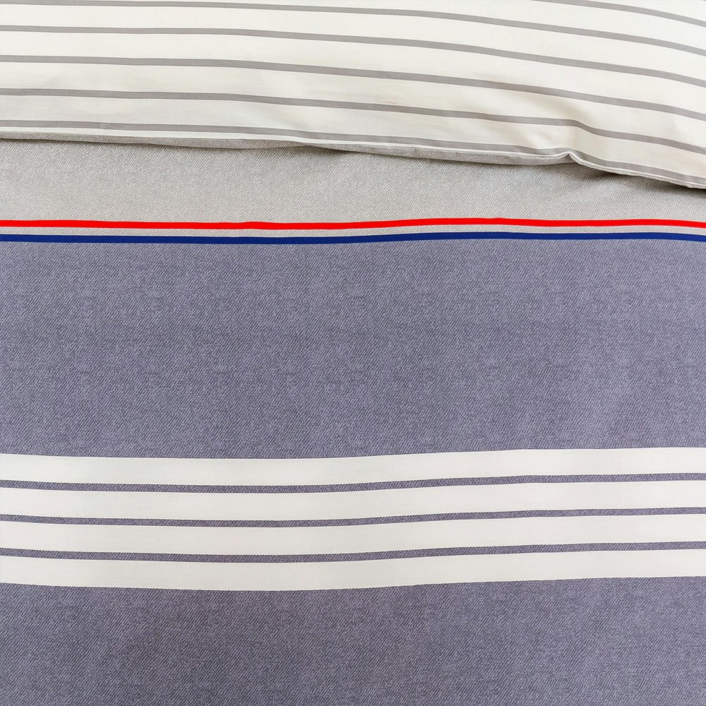 Dreamaker Tommy 100% Cotton Reversible Quilt Cover Set