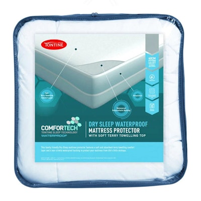 Tontine Comfortech Dry Sleep Waterproof Mattress Protector