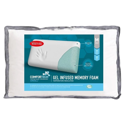 Tontine Comfortech Gel Infused Memory Foam Pillow