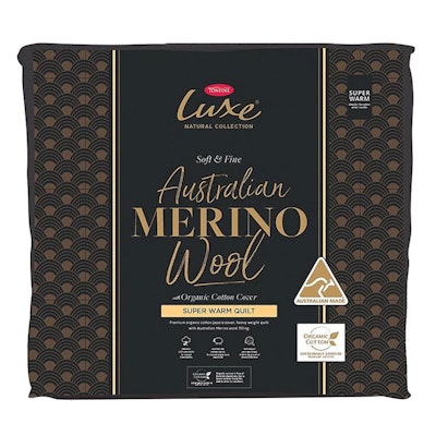 Tontine Merino Wool Quilt Packaging